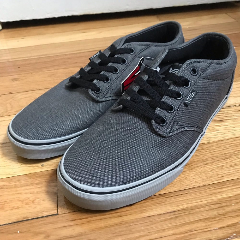 Vans Atwood Dark Grey - Brand New, Never Worn!